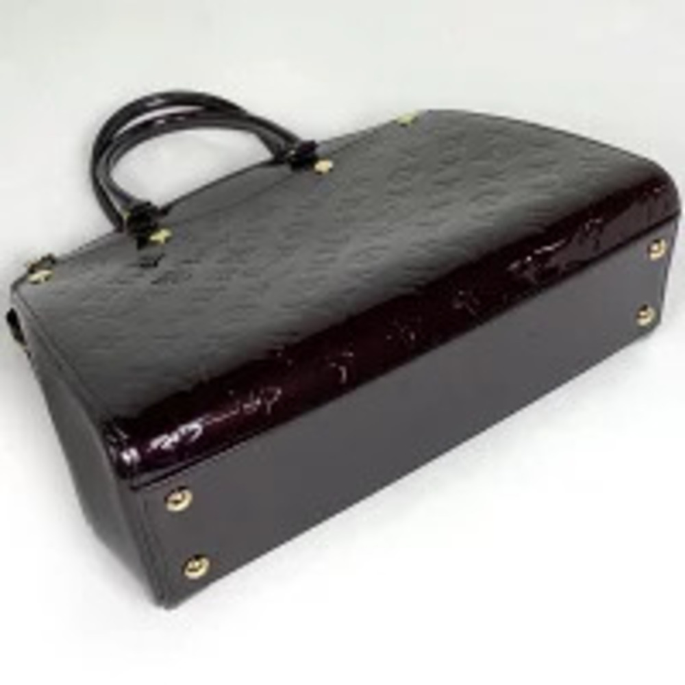 Louis Vuitton Handbag Blair Amarante Vernis Monogram Bag Shoulder Enamel Purple